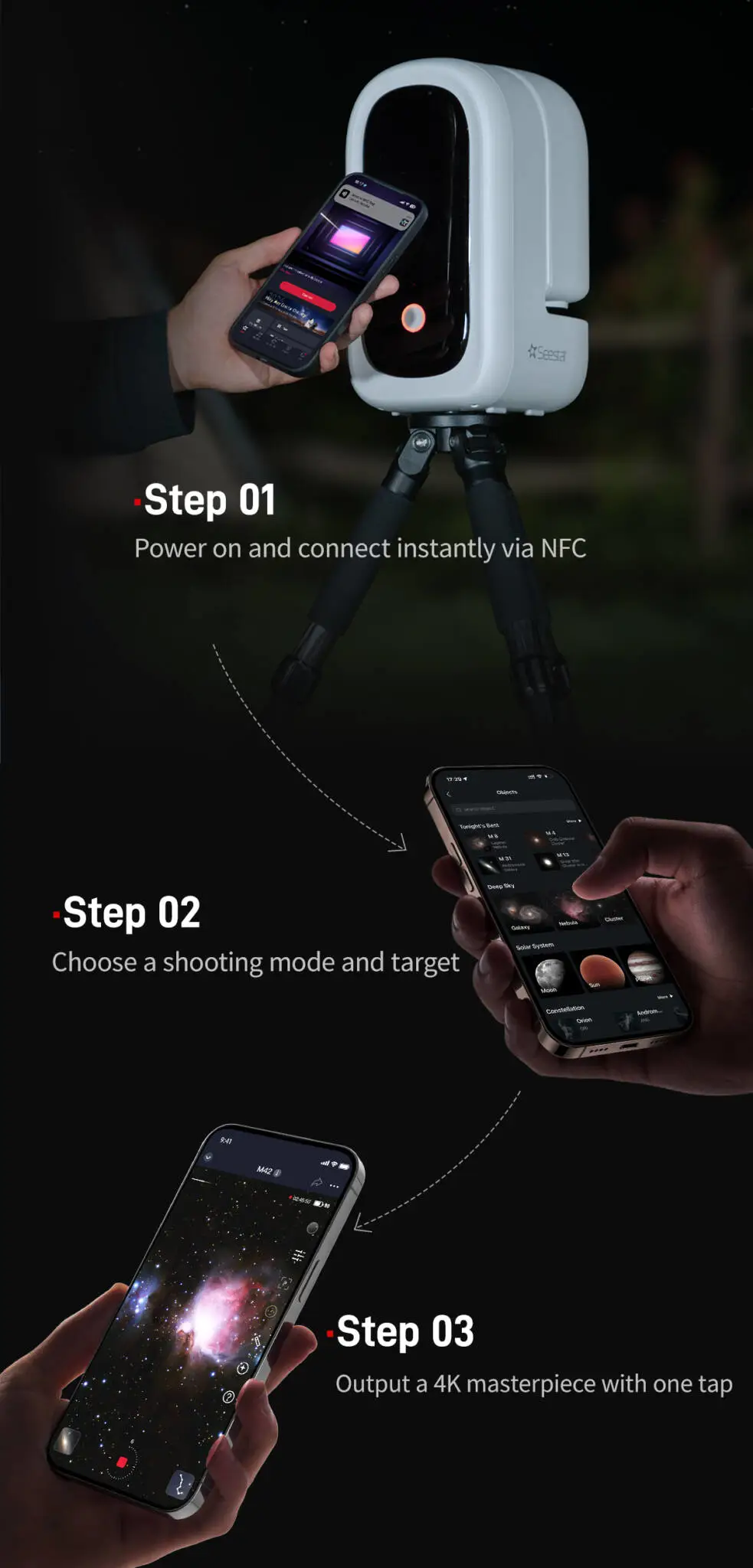 ZWO Seestar S50 Pro All-in-One Smart Telescope